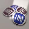 1 Stück 12cm 120mm Emblem für FIAT Auto-Haube - Zubehör für DobloTipo Panda Ducato Fiorino Grande Punto 500X 500 Freemont Stilo