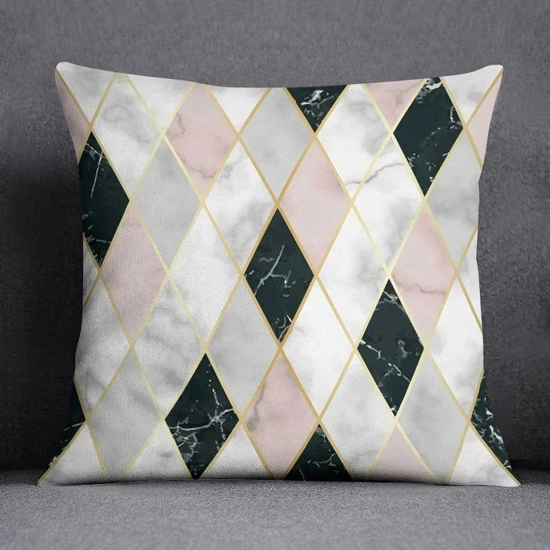 Home Decor Retro Geometric Pattern Modern Living Room Sofa Cushion Cover Pillowcase