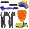 Portable Mountain Bike Chain Cleaner & Maintenance Brush Kit