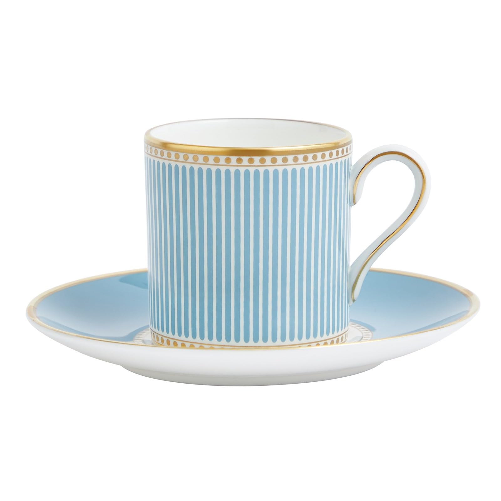 

[Официально импортировано] Кофейная чашка и блюдце Wedgwood Helia 100 мл, Свадебный подарок, 1065298