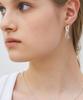 Flit Lump Of Water Drop Earring (Colorless)