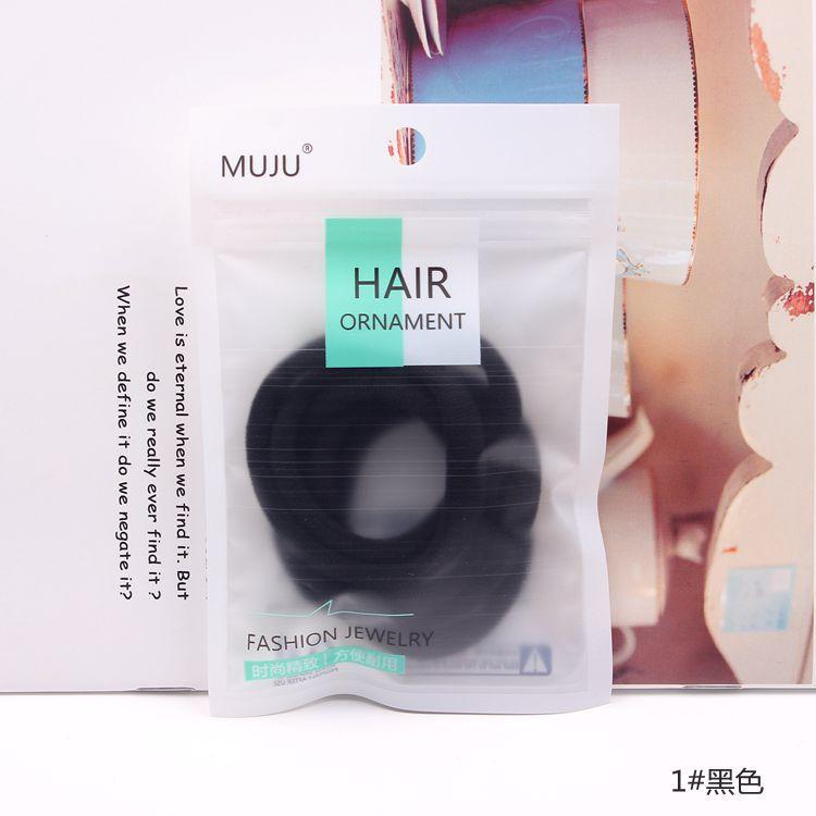 Ayseguney Solid color seamless head rope For Girl Hair Ties Accessories Scrunchy Hairgrip