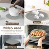 Silicone Insulation Pad Heat-resistant Pot Mat Coaster Oven Microwave Liners Non-slip Round Tripod Pad Kitchen Accessories