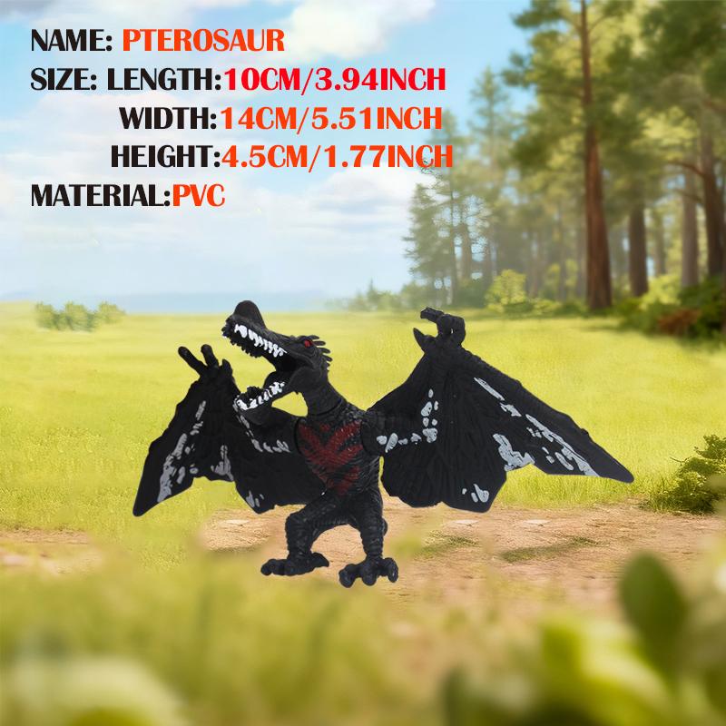 

Модель животных динозавров Юрского периода Фигурка Тираннозавр Рекс Птерозавр Трицератопс Коллекция Образовательная Детская Игрушка Подарок Мальчику Подвижная Артикулированная