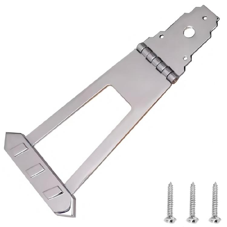 

Metal Electric Guitar Bridge Tailpiece 6 Strings Guitar Bridge Trapeze Tailpiece For Improved Sustain And Easy Setup серебряный
