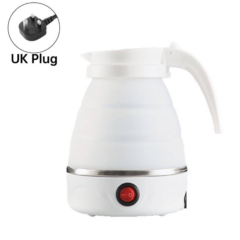 Collapsible Electric Kettle Portable Water Boiler For Travel Camping Caravan Boat Hiking Business Trip Home Use