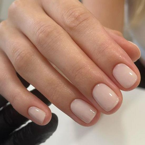 Solid Color Collection: Reusable Short Nail Stickers