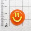 Ice Transparent Round Smiley Face DIY Accessories for Phone Cases, Hairpins & Magnets