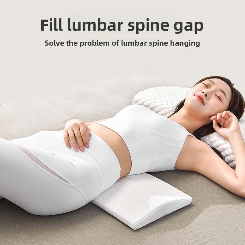 2026 Lumbar Support Pillow Back Support Memory Foam Pillow For Sleeping In Bed Waist Support Cushion For Lower Back Pain Relief