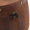 With Buckle Wood Barrel Canister High Quality Antique Mini Storage Box  Kitchen Storage