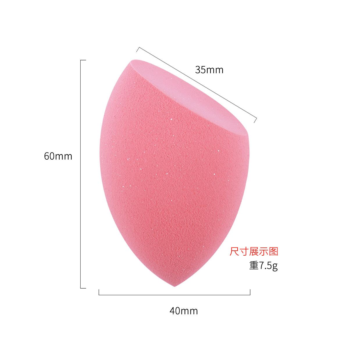 

New Beauty Blender Super Soft Sponge Puff Do Not Eat Liquid Foundation Makeup Egg Wet And Dry Diagonal Cut Pink Makeup Egg Bevel cut beauty egg*10pcs рожевий