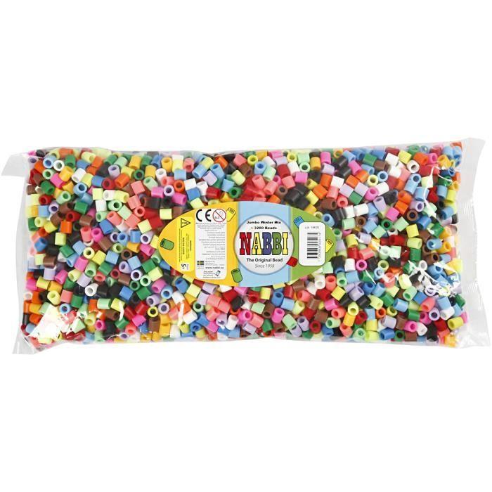 Perles Nabbi classiques pour plaque à picots, bijoux, etc. Réf 753541