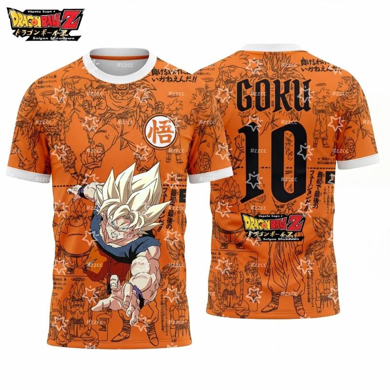 Saint Seiya 3D Harajuku Hoodie Short Sleeve Top Hip Hop Anime Men's and Women's T-shirt