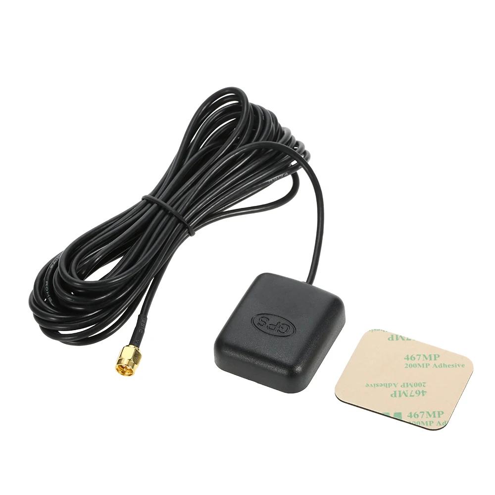 Auto GPS Signal Antennenverstärker mit USB 5V Stromversorgung und 5M/15FT + 2M/6FT Kabeln für GPS-Empfänger & Sender Navigation