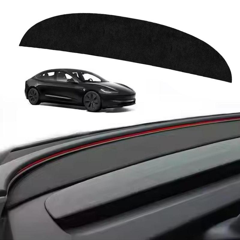 Tappetino Copri Cruscotto in Camoscio per Tesla Model Y Juniper 2025 Parasole Protettore Anti-UV Tappetino Cruscotto Ombreggiante Pad Antiscivolo