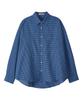 Biteoseljeu Oversized Cony Check Shirt - Navy