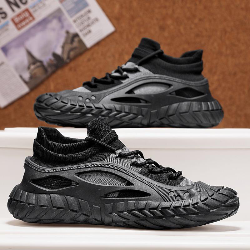 Frühlingsneue Herren-Sportschuhe, Fliegenstrickschuhe, Socken und Schuhe, Slipper, vielseitige Freizeitschuhe