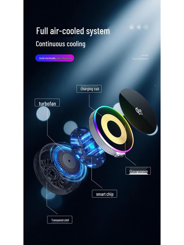 2025 Apple Magnetic Wireless Car Charger & Navigation Mount, 25W Fast Charging