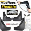 Set Molded Mud Flaps For Volkswagen VW Passat CC 2009 2010 2011 Mudflaps Splash Guards Front Rear Mud Flap Mudguards