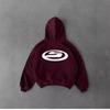 Womens Fleece Hooded Sweatshirt Casual Letter Print Fall Winter Couple Matching Unique Stylish Top