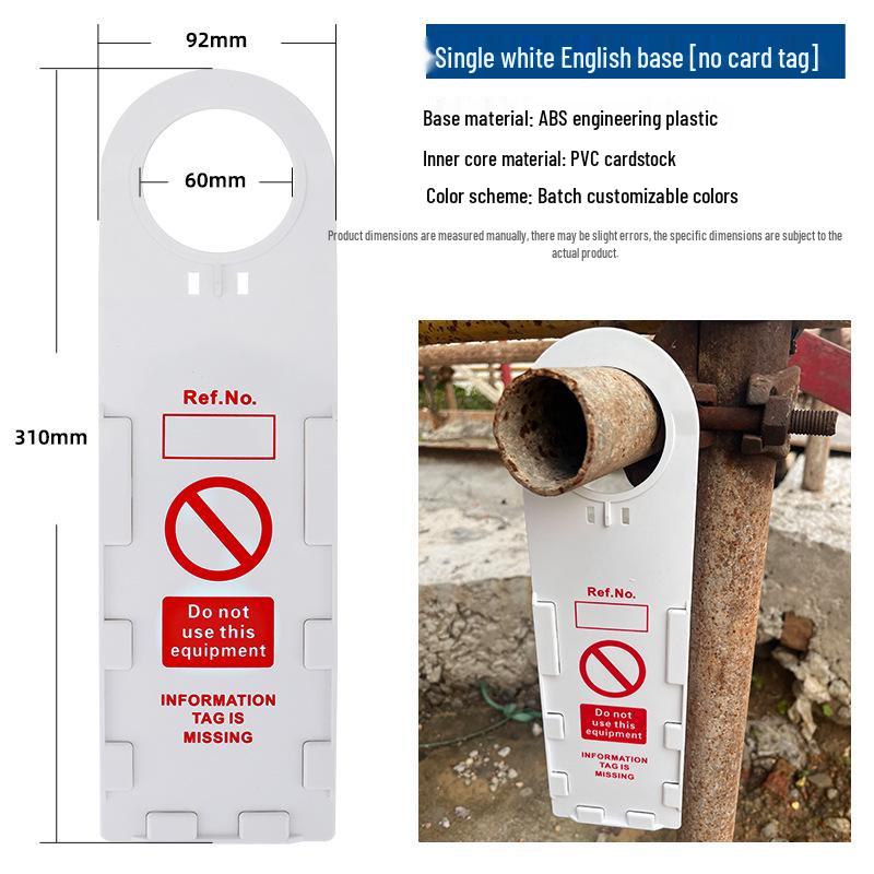 Scaffold Site Safety Overhaul: Fire Extinguisher Inspection and Warning Label Tag