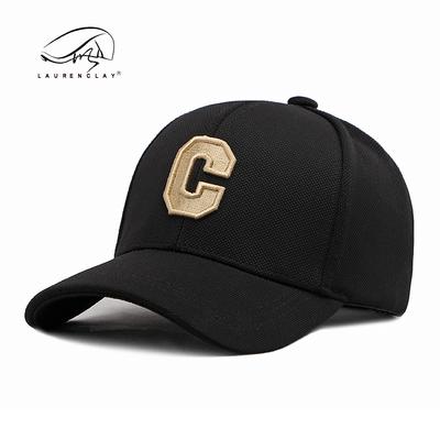 New Big Head Circumference Hat Men's and Women's Embroidery C Letter Hard Top Baseball Cap Sunshade Sun Protection Cap