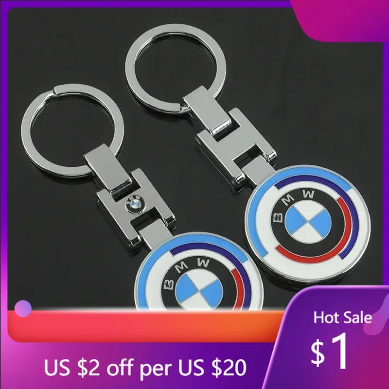 BACR1 Hot 2025 lMetal Key Chain Advertising Car Key Ring Chain Ring Pendant Accessories For BMW M Performance X1 X3 X4 X5 E87 F20 E36