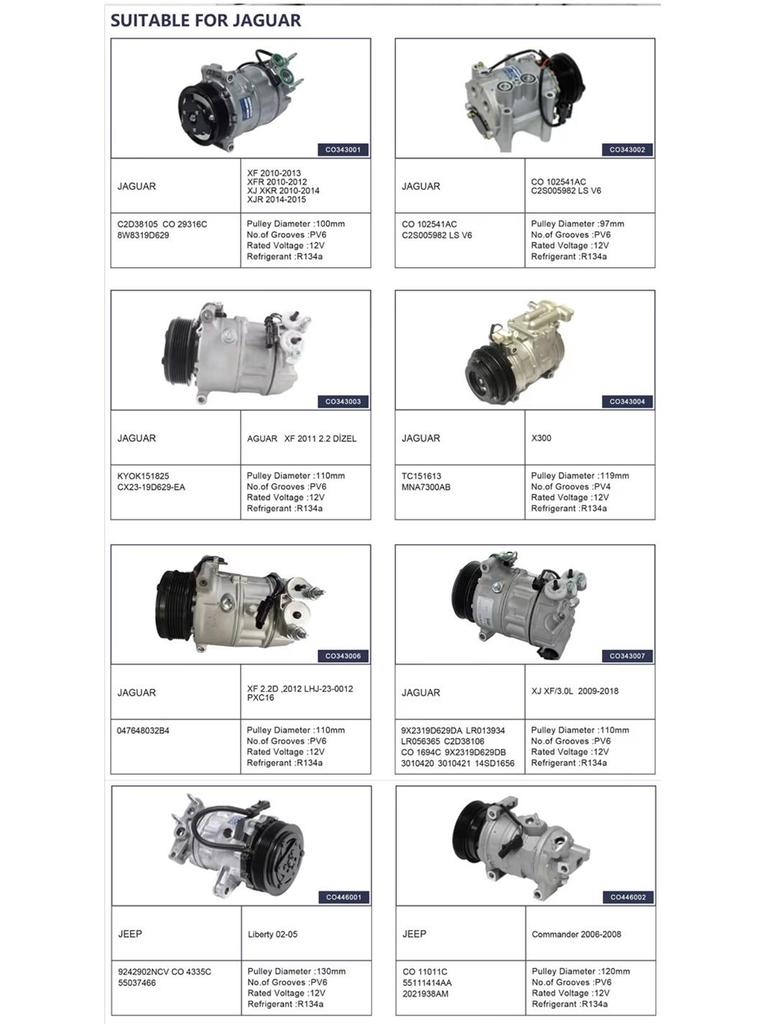 Truck/Construction Vehicle A/C Compressor A50000674001 5060217082