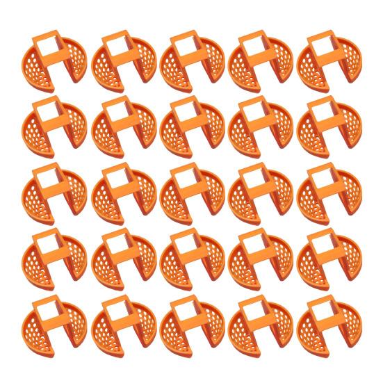 25Pcs 3D Printed Washbasin Filter Hair Catcher Filter 35mm Inlet Sink Water Filter Reusable Drain Strainer for Bathroom Kitchen