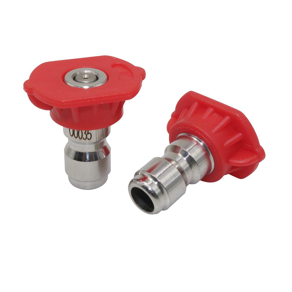 Fan Nozzle For High Pressure Washer Water Gun Splash Angle 65 40 25 15 0 Degree Five Models Mixed Pack Car Wash Gun Accessories