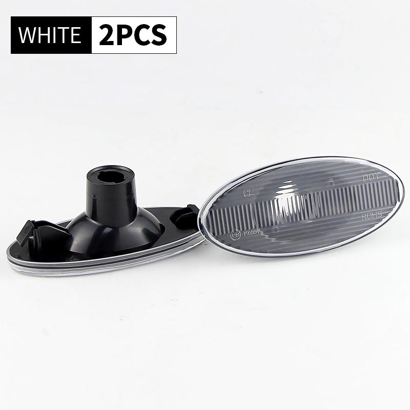

Car Turn Side Fender Marker Light Shell For Renault Master MK3 Vauxhall Movano Nissan NV400 Van X62 X62B 2010-2020 261B00001R 2PCS Clear Shell