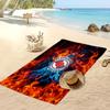 Blackburn Rovers Football Print Beach Towel, Large Soft Quick Dry Towel for Beach Camping Swimming