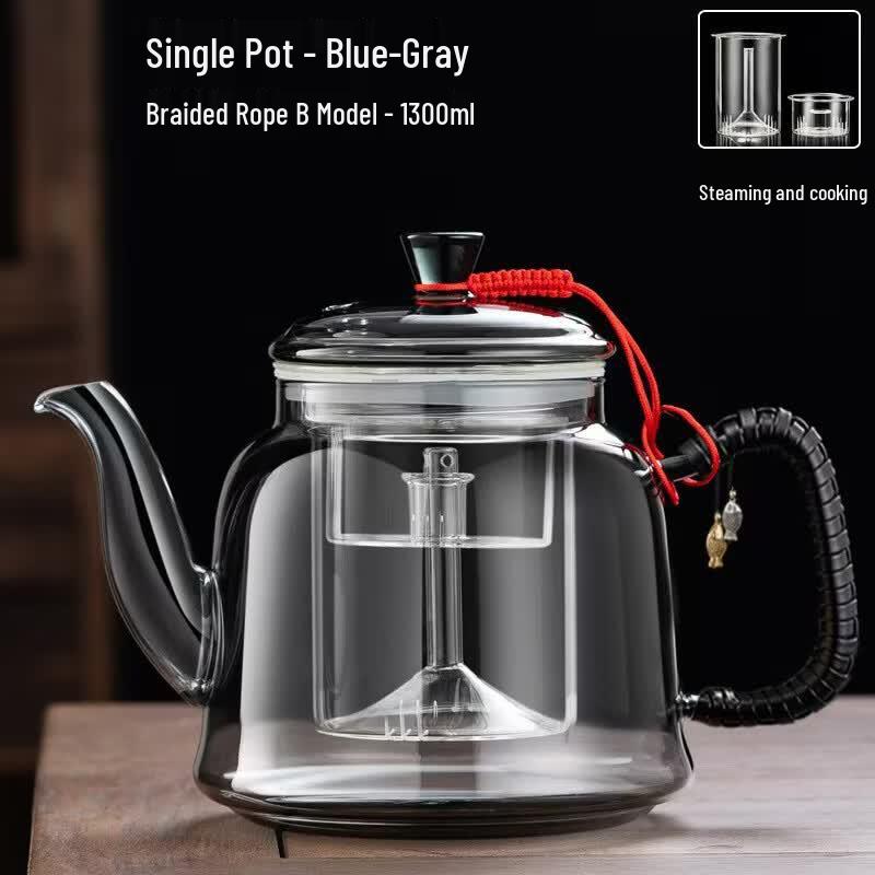 Zen Style Borosilicate Glass Teapot