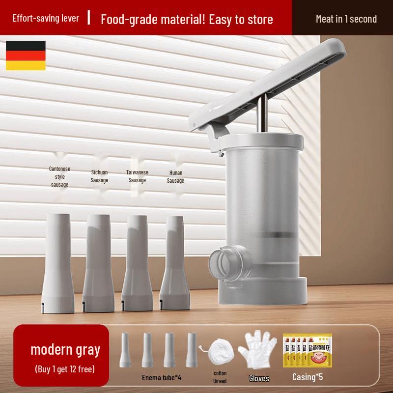 

Manual Sausage Stuffer Kit