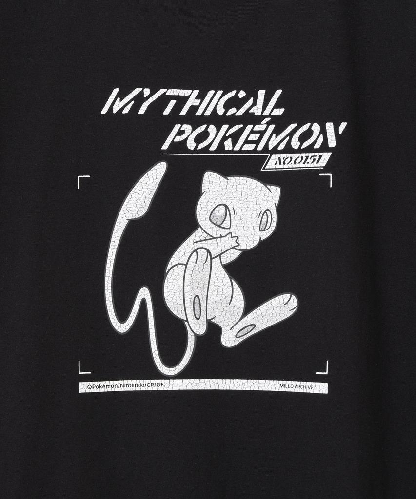 MILLO ARCHIVE [Pokémon] Mythical Pokémon T-Shirt [Black]