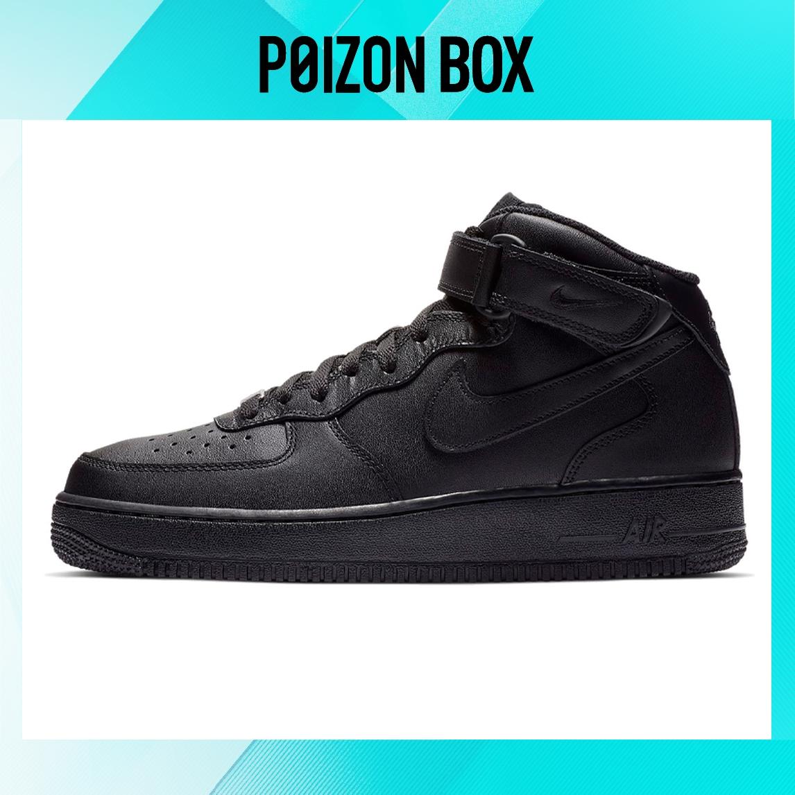 

кроссовки Nike Air Force 1 Mid Triple Black CW2289-001