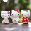 Kimono Cats Imitate Animals Desktop Ornaments Car Toys Stereo