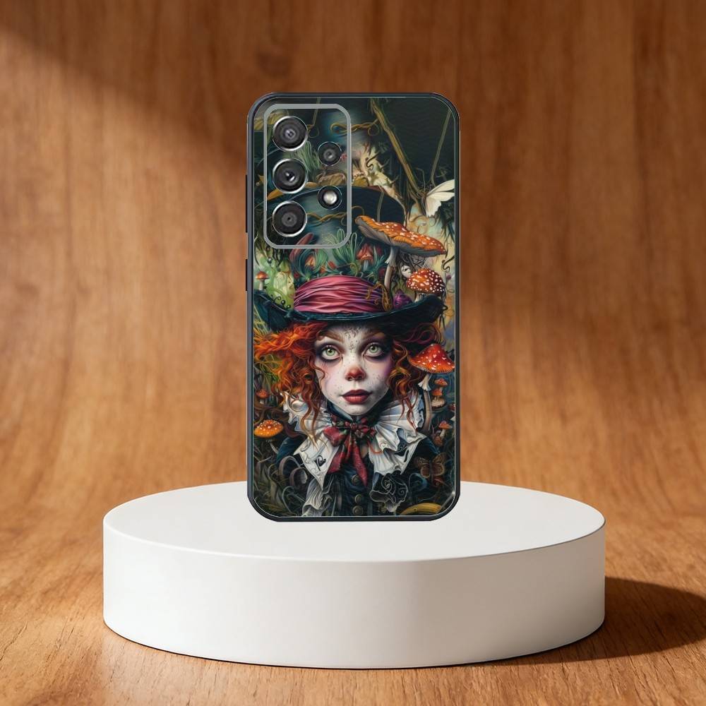 

M-Magic hat Phone Case For Samsung S25,S24,S21,S22,S23,S30,Ultra,S20,Plus,Fe,Note,10,9,5G Black Cover Samsung S24ULTRA