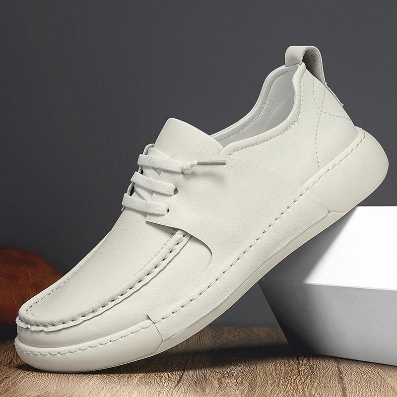 Fashion Fashion Male New Design Casual Leather Shoes Classic Formal Flats Outdoor Men Oxford Shoe New Man Leisure Walk Footwear Sneakers