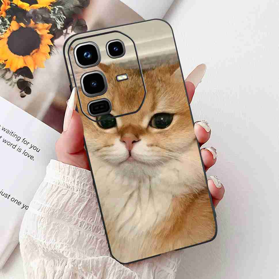 For Infinix Note 50 Pro 4G Casing Fashion Painted Cover Soft Silicone Phone Case For Infinix Note50 Note50Pro 50Pro Shell 6.78"