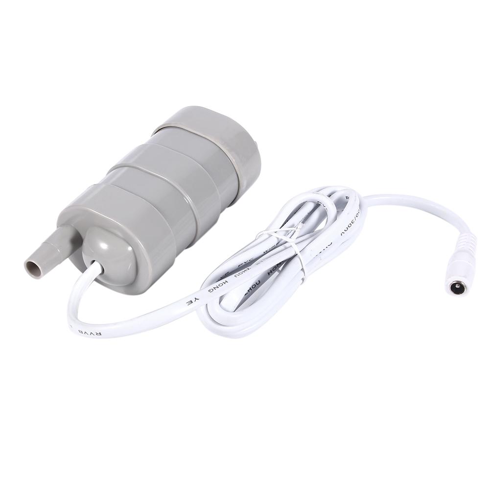 12V Vertical Submersible Motor   5 00LCelsiusH wCelsius 1.5M Black Bare Line