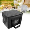 Sac isotherme thermique isolé stockage de boissons grands sacs réfrigérés aliments frais pour le déjeuner boîte à déjeuner fermeture éclair pique-nique feuille d'étain panier alimentaire repas