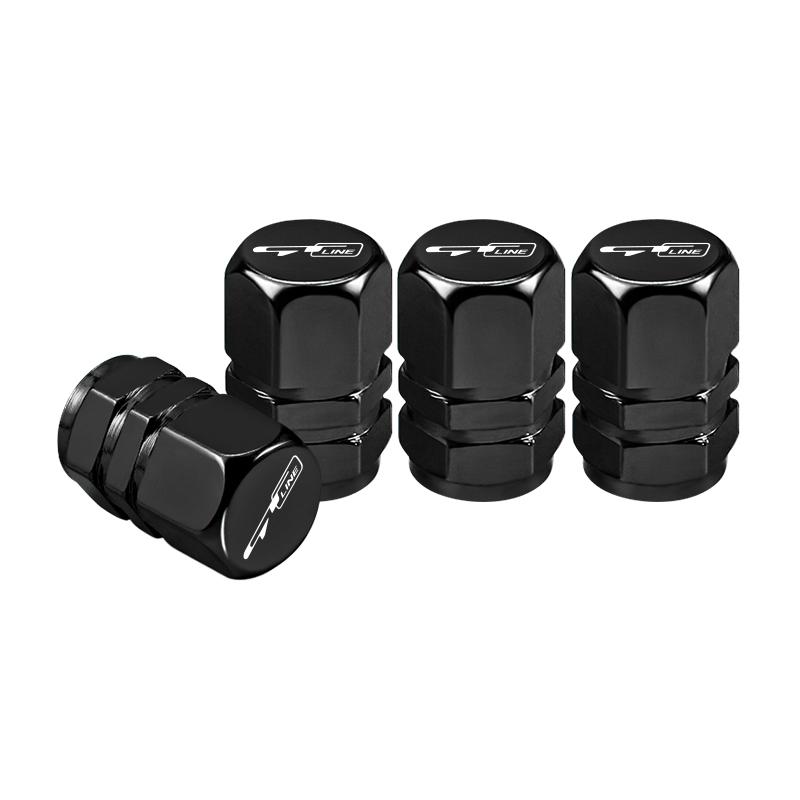 Metal Car Wheel Tire Valve Caps Air Stem Covers For KIA Rio 4 Ev3 Ev6 Niro Stonic Sportage GT-Line Ceed Picanto Forte Sorento K9