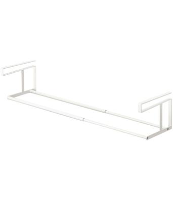 Yamazaki Tower Floating Extendable Shoe X X 5631 Rack, White, Approx. W45.5~80cm D20.5cm H15.5cm, Space-Saving,