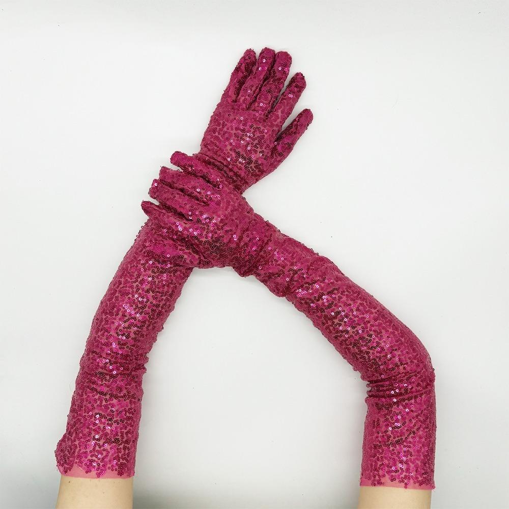 Party Dress Mittens Glittering Arm Sleeve New Dance Costume Gift