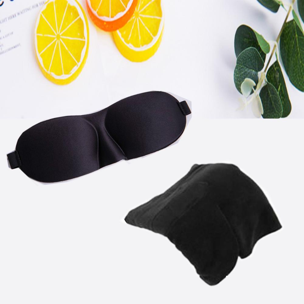 Breathable 3D Sleep Eye Mask Light Blocking Sleeping Goggles Blindfold Polyester Sponge Soft Portable Blindfolds Travel Eyepatch