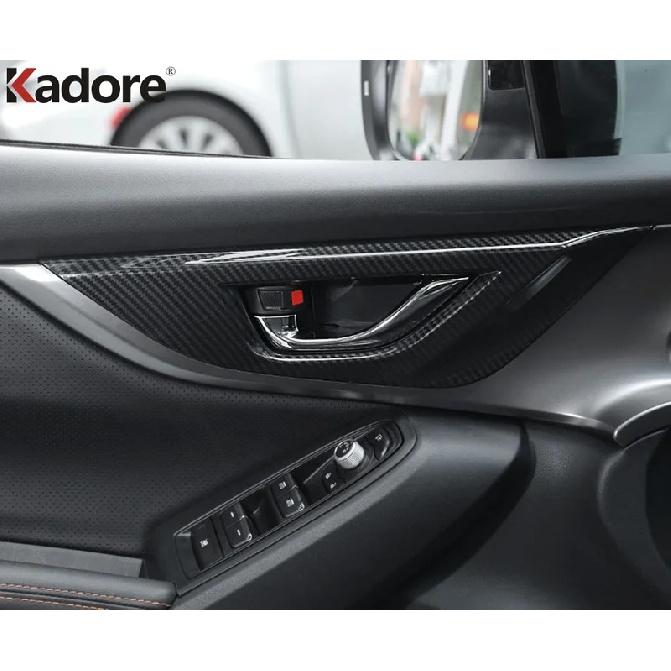 Car Ide Inner Door Handle Bowl Panel Cover Trim For Subaru Crosstrek SUV 2018-    Matte Interior Accessories