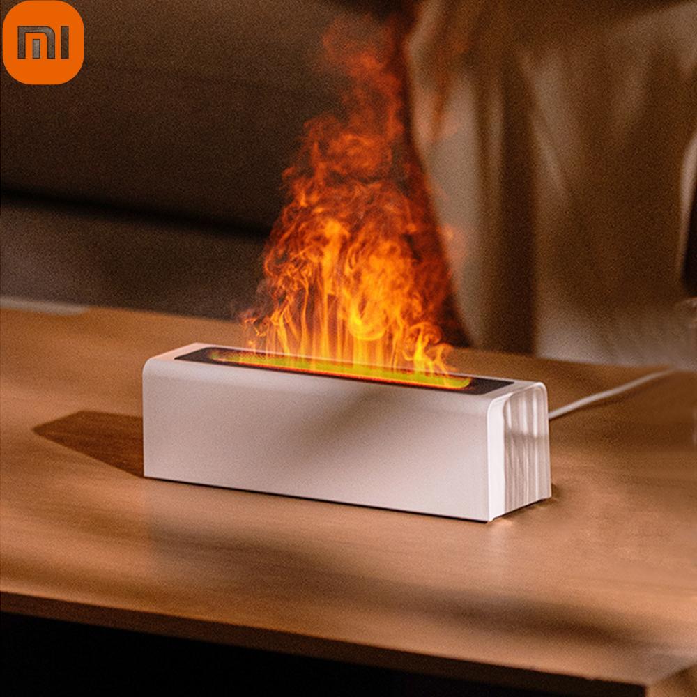 

Xiaomi 150 мл увлажнитель пламени 7 светодиодов USB ароматерапия диффузор эфирного масла распылитель стол спальня настольный портативный автомобильный очиститель