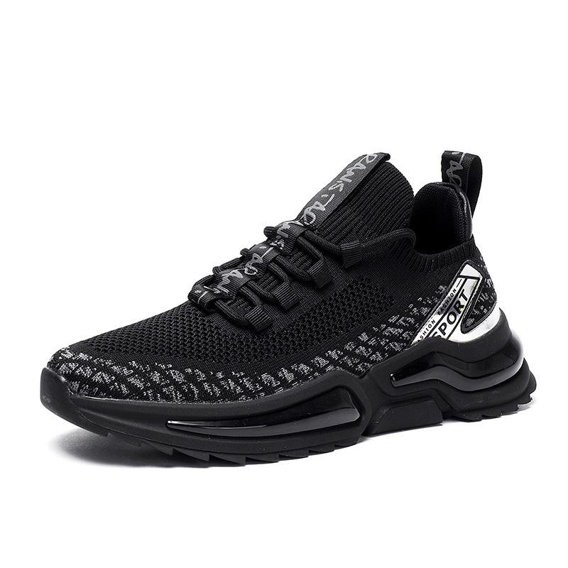 Neue Fly-Woven Herrenschuhe Freizeit-Tennisschuhe Sportschuhe Gehstil-Schuhe