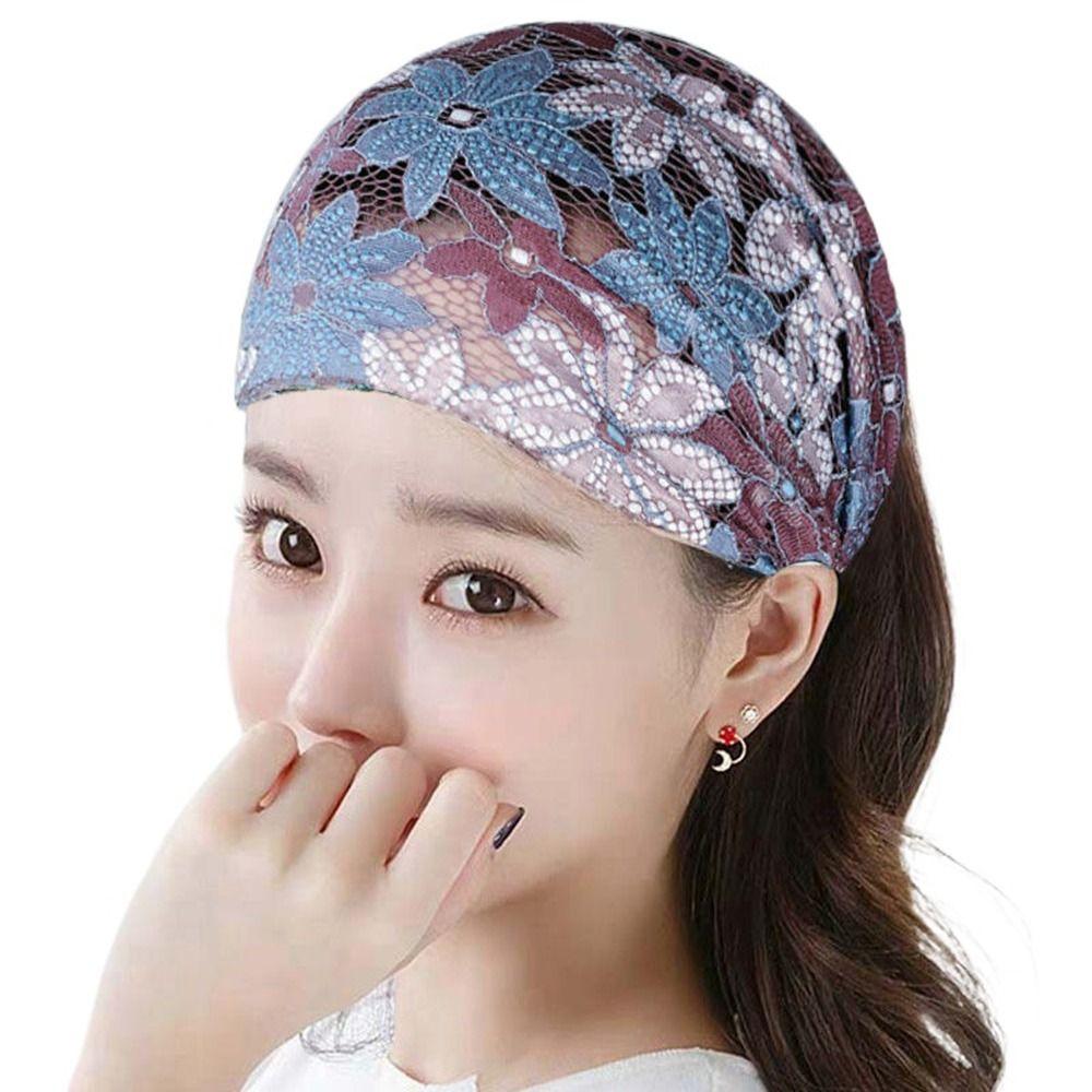 Hair Cover Broadside For Women Lace Hair Hoop Hair Accessories Korean Style Headband Women Hairband